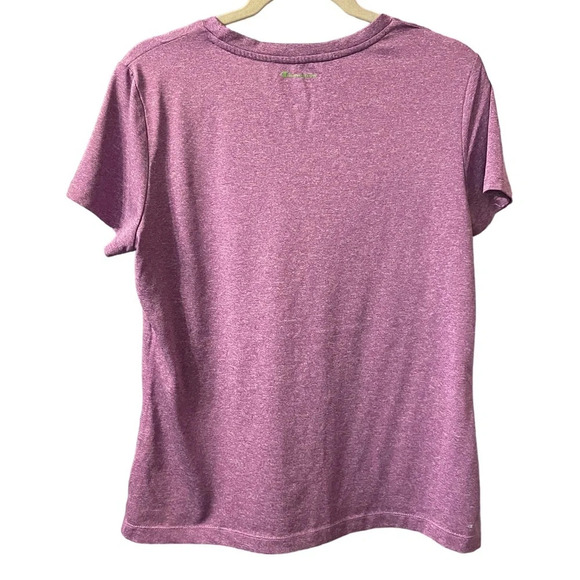 CHAMPION PURPLE POWERTRAIN CREWNECK ACTIVE TEE - Picture 2 of 3